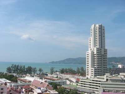 Апартаменты с видом на море в Patong Tower