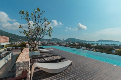 Seaview apartments in Patong
