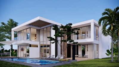 Modern 3 and 4 bedroom villas in Chalong