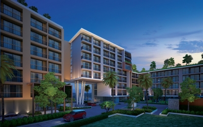 Apartments in a new complex 500 meters from Kata beach.