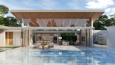 New luxury villas with 3 and 4 bedrooms in a residence on Bang Tao