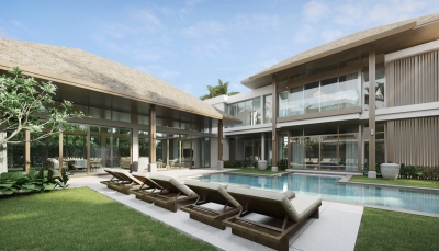 New residence of luxury villas and wellness center in Bang Tao